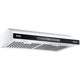 VEVOR 30" Under Cabinet Range Hood Vent Hood 900CFM Gesture & Touch Control