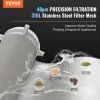VEVOR Spin Down Filter, 40 Micron Whole House Sediment Filter for Well Water, 1" MNPT + 3/4" FNPT, 8 T/H High Flow Rate
