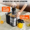VEVOR Juicer Machine, 850W Motor Centrifugal Juice Extractor, Easy Clean Centrifugal Juicers, Big Mouth Large 3" Feed Chute for Fruits and Vegetables