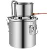 Moonshine Still Water Alcohol Distiller 3Gal w/ Water Pump Stainless Steel