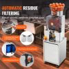 VEVOR Commercial Orange Juicer, 120W Automatic Feeding Juice Extractor with Water Tap, Stainless Steel Juicer Machine 25 Oranges/Minute
