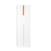 71'' Pantry Cabinet, Tall Storage Cabinet with Microwave Stand, Freestanding Kitchen Hutch with Doors and Adjustable Shelves