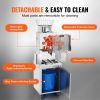 VEVOR Commercial Orange Juicer, 120W Automatic Feeding Juice Extractor with Water Tap, Stainless Steel Juicer Machine 25 Oranges/Minute