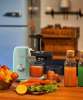 Fruit and vegetable juice machine, slow cold press extrusion grinding ancient method extraction pure juice rate 97%