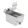 [Replace the old encoding 66757236]EH101V 8.5QT/8L Total Capacity 12.5qt/11.8l Stainless Steel Faucet Single Tank Deep Fryer 1700W Max (8L Large Fryer