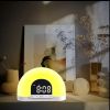 Wholesale New Popular Snooze Function Sunrise Wake Up Light Alarm Clock Led Sleep Ligh