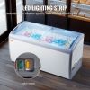 VEVOR 16.3Cu.ft Commercial Ice Cream Display Case Gelato Dipping Freezer Cabinet