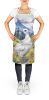 Alaska Willow Ptarmigan Apron Cooking Kitchen Server Baking Crafts Gardening for Adult Women Men, Unisex, Large, Multicolor