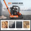 VEVOR Plate Compactor, 2.8 HP 78.5CC Gas Engine 5,250 VPM, 1,920 lbs Force Vibratory Compaction Tamper with 18.7 x 11.8 inch Plate for Walkways