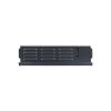18 inch electric fireplace insert, ultra thin heater with log set & realistic flame, overheating protection