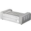 VEVOR Hot Dog Roller, 18 Hot Dog Capacity 7 Rollers, 1050W Stainless Steel Cook Warmer Machine with Dual Temp Control
