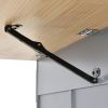 Rolling Mobile Kitchen Island with Solid Wood Top and Locking Wheels,52.7 Inch Width,Storage Cabinet and Drop Leaf Breakfast Bar,Spice Rack