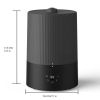 4L Top Fill Ultrasonic Cool Mist Humidifiers for Bedroom, with Oil Diffuser and Nightlight, for Baby Nursery & Plants, for Large Room