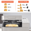 21912188 (BM8205) 25in1 Automatic program menu breadmaker 550W Fully automatic toaster 2.8 inch LED gluten free toaster 2 LB American bread Italian