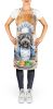 Bergamasco Sheepdog The Chef Apron Cooking Kitchen Server Baking Crafts Gardening for Adult Women Men, Unisex, Large, Multicolor