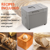 21912188 (BM8205) 25in1 Automatic program menu breadmaker 550W Fully automatic toaster 2.8 inch LED gluten free toaster 2 LB American bread Italian