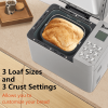 21912188 (BM8205) 25in1 Automatic program menu breadmaker 550W Fully automatic toaster 2.8 inch LED gluten free toaster 2 LB American bread Italian