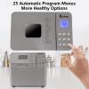 21912188 (BM8205) 25in1 Automatic program menu breadmaker 550W Fully automatic toaster 2.8 inch LED gluten free toaster 2 LB American bread Italian