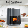 W2201P241267   6L Smart Oil-Free Steamer Air Fryer 12-in-1 Air Roast, Fry, Roast, Reheat, Dehydrate
